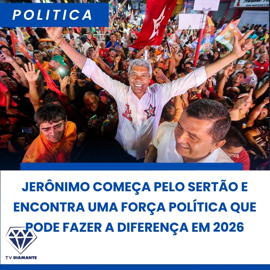 NOTICIAS DA POLITICA: JERÔNIMO COMEÇA PELO SERTÃO E ENCONTRA UMA FORÇA POLÍTICA QUE PODE FAZER A DIFERENÇA EM 2026