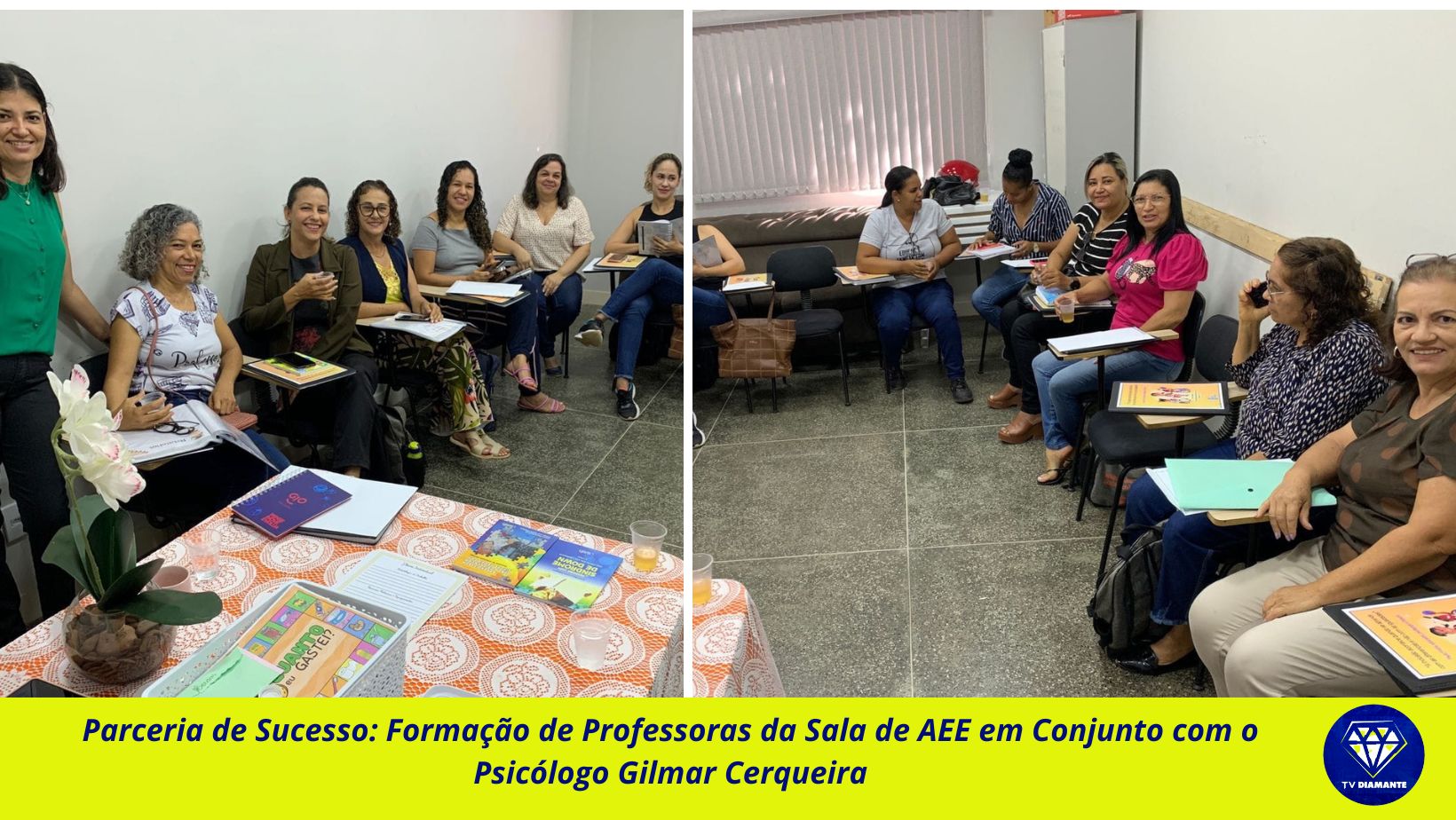 Parceria de Sucesso: Formação de Professoras da Sala de AEE em Conjunto com o Psicólogo Gilmar Cerqueira