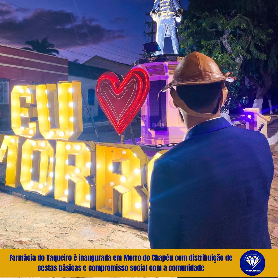 Farmácia do Vaqueiro é inaugurada em Morro do Chapéu com distribuição de cestas básicas e compromisso social com a comunidade