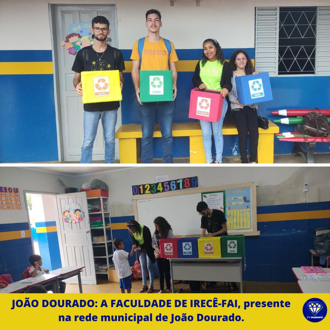 A FACULDADE DE IRECÊ-FAI, presente na rede municipal de João Dourado.