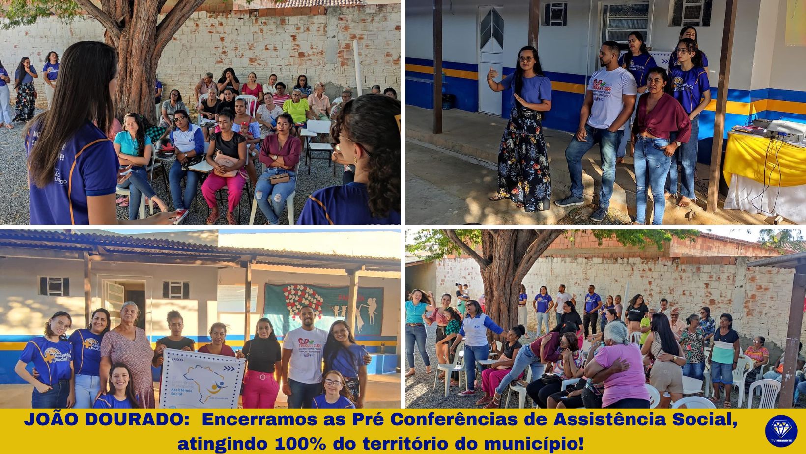 ​Encerramos as Pré Conferências de Assistência Social, atingindo 100% do território do município!