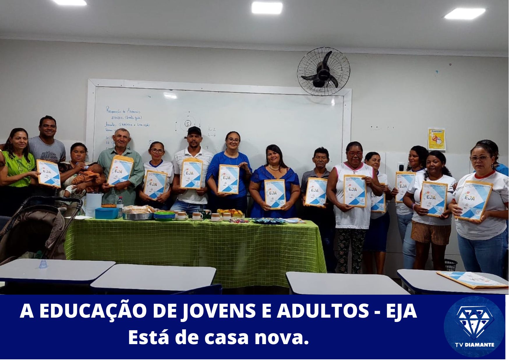 ​A EDUCAÇÃO DE JOVENS E ADULTOS - EJA Está de casa nova.