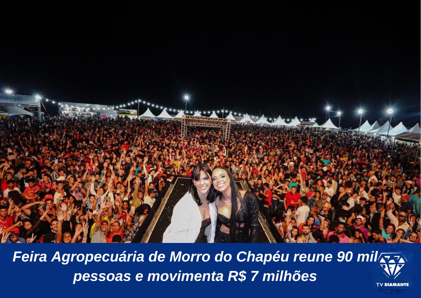 Feira Agropecuária de Morro do Chapéu reune 90 mil pessoas e movimenta R$ 7 milhões