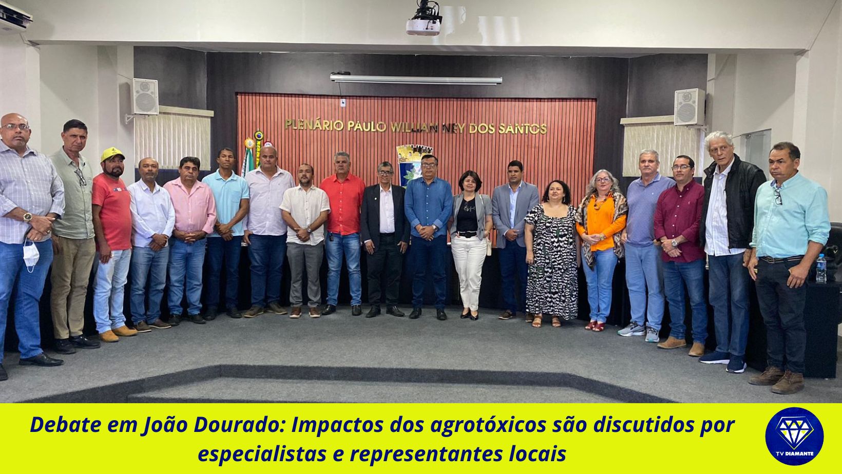 Debate em João Dourado: Impactos dos agrotóxicos são discutidos por especialistas e representantes locais