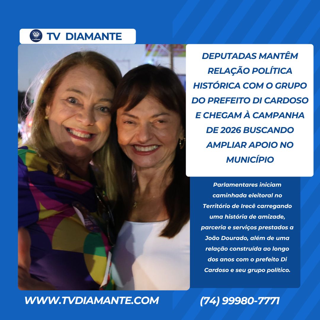 NOTICIAS DA POLITICA: Muito além da política: Alice e Fabíola construíram laços de amizade, parceria e compromisso com Di Cardoso e João Dourado