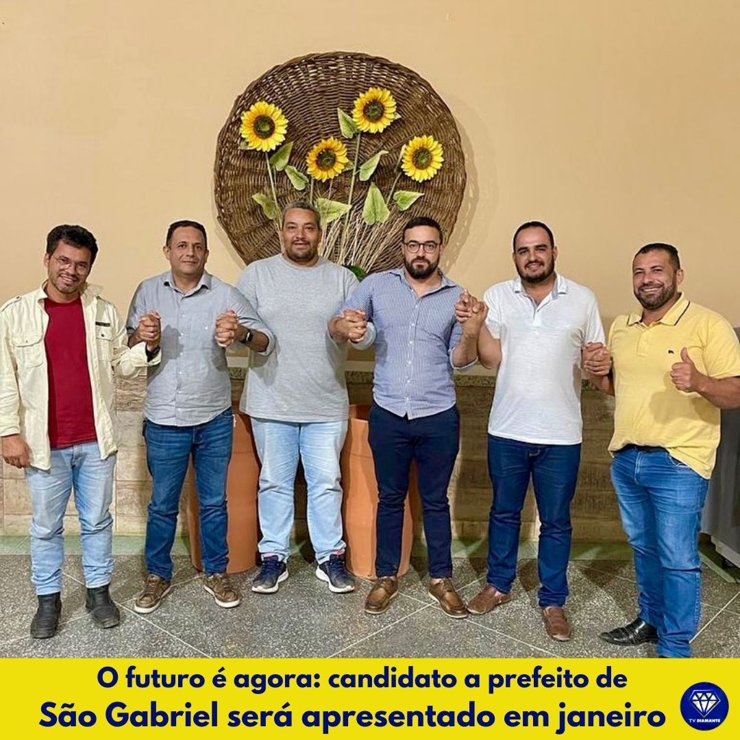 O futuro é agora: candidato a prefeito de  São Gabriel será apresentado em janeiro