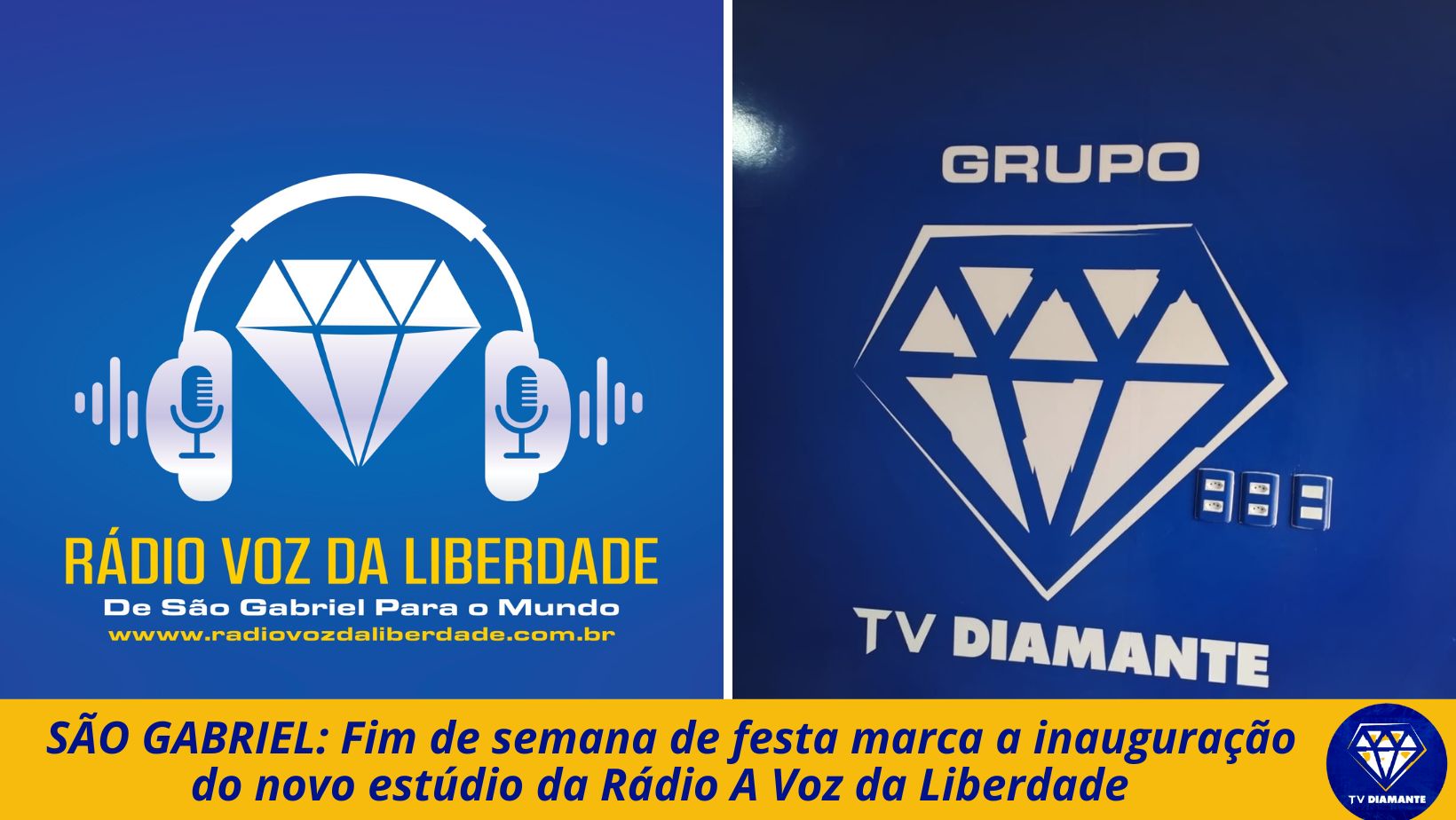 Fim de semana de festa marca a inauguração do novo estúdio da Rádio A Voz da Liberdade em São Gabriel